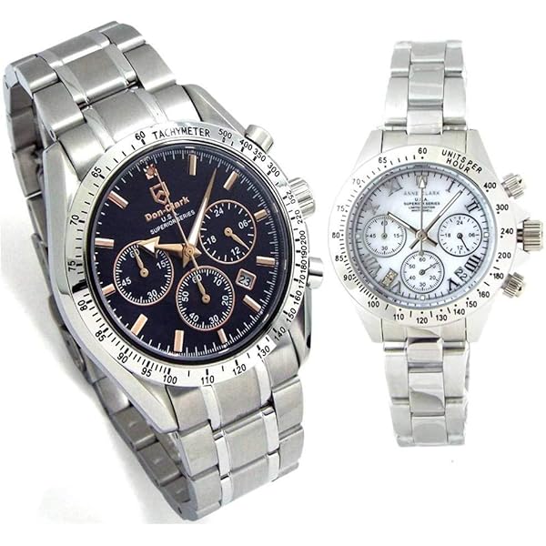 Amazon | 限定モデル ペアウォッチ ［ダンクラーク］Don Clark メンズ